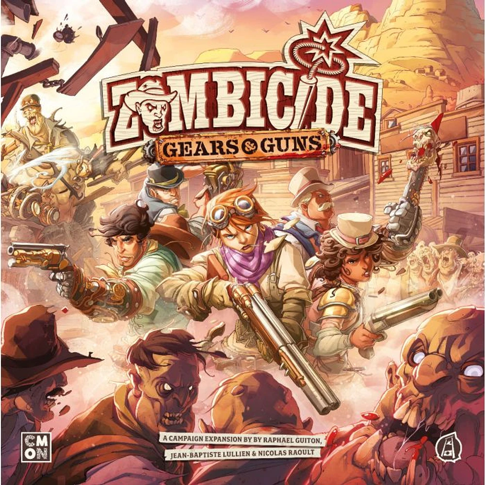 Zombicide Undead Or Alive: Gears & Guns - Board Game