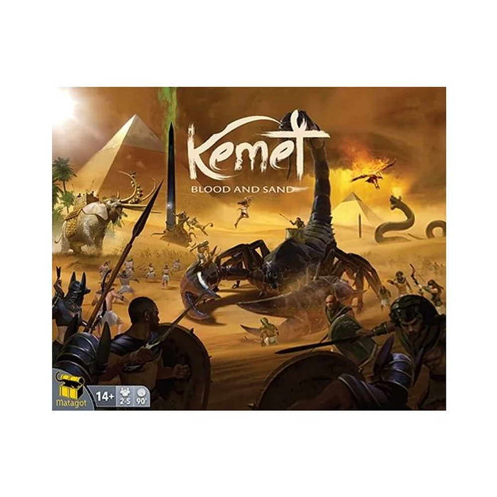 Kemet: Blood And Sand - Board Game