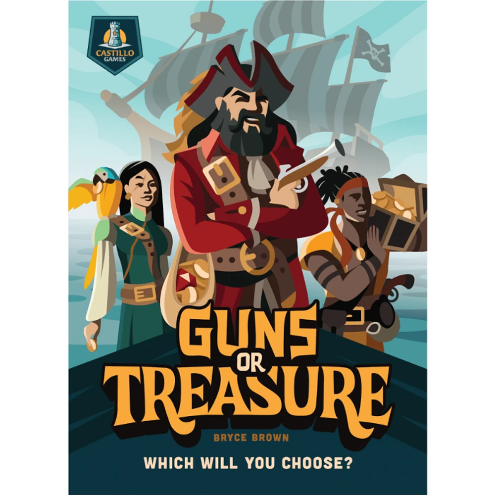 Guns Or Treasure: Base Game - Board Game