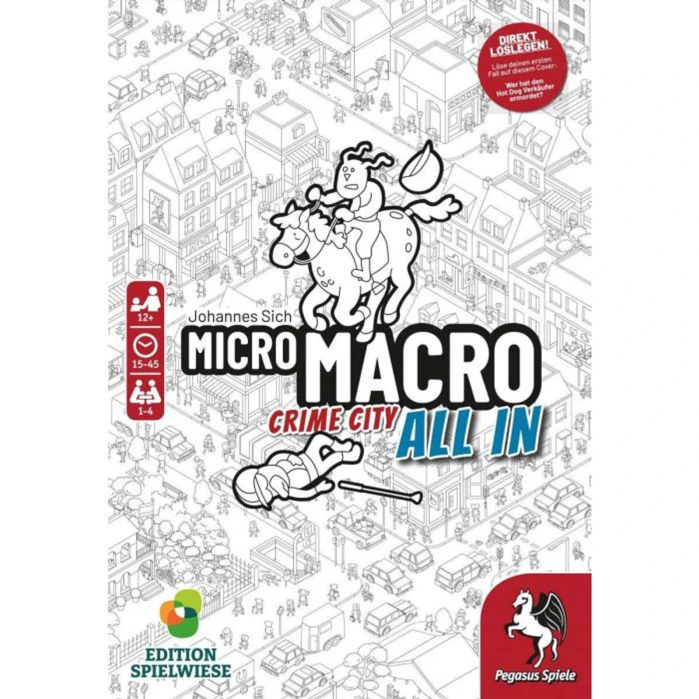 Micromacro: Crime City 3: All In - Board Game