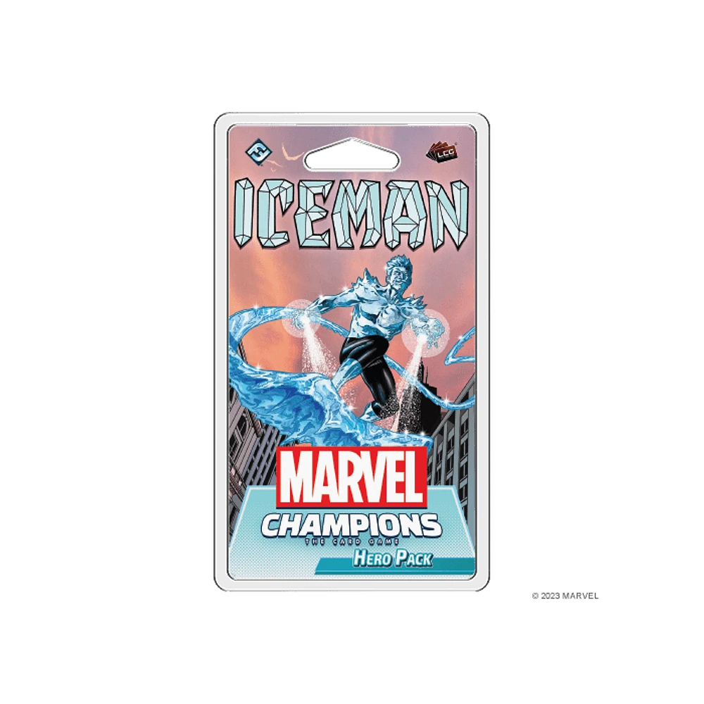 Marvel Champions The Card Game: Iceman Hero Pack - Board Game