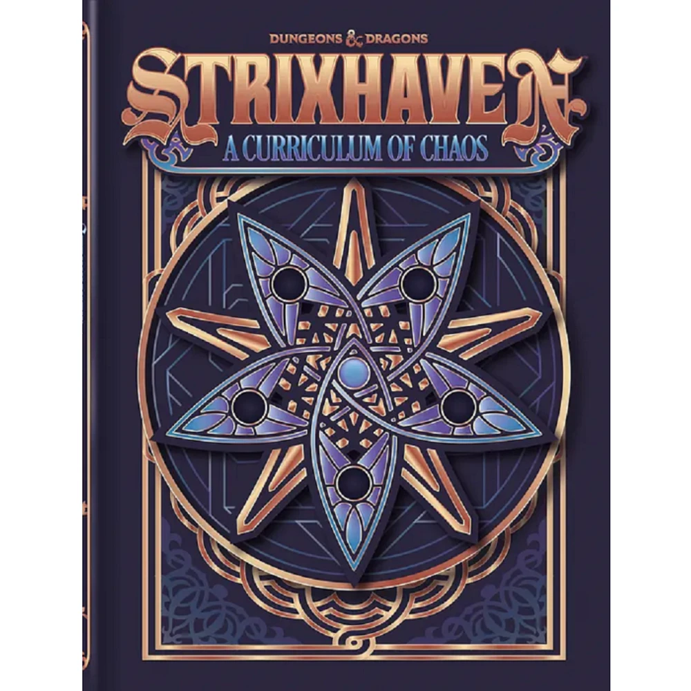 (DAMAGED) Dungeons & Dragons 5th Edition Strixhaven Curriculum of Chaos Hardcover Alternate Cover