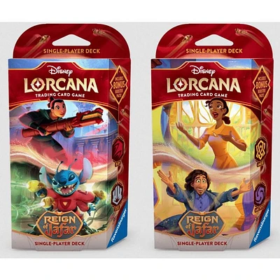 Disney Lorcana: Reign Of Jafar - Starter Deck (Set of 2)