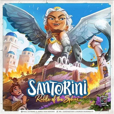 Santorini Riddle Of The Sphinx Retail Edition - Board Game