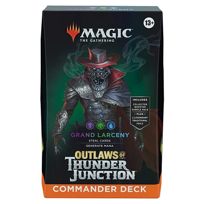 Magic the Gathering Outlaws of Thunder Junction Commander Grand Larceny Junction