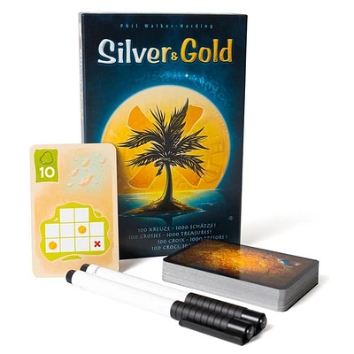 (DAMAGED) Silver & Gold (PANDASAURUS) - Board Game