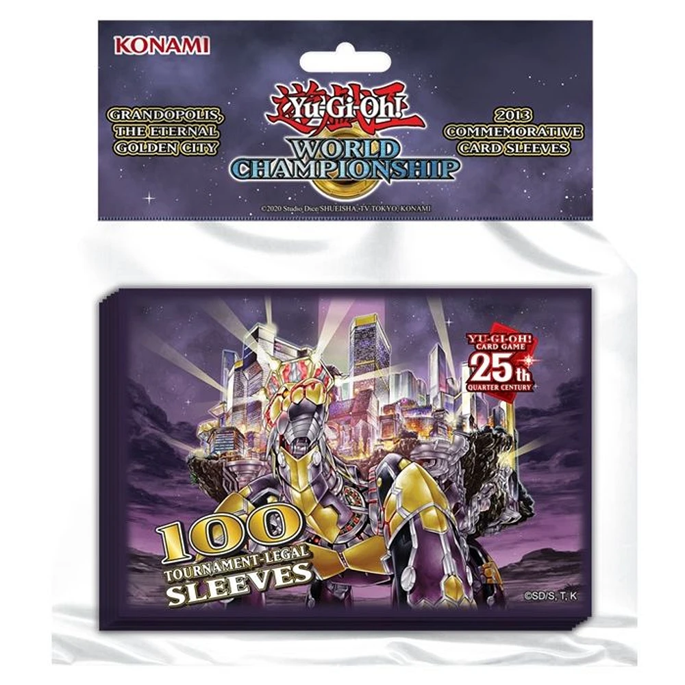 Yu-Gi-Oh World Champ Grandopolis Eternal Golden City Card Sleeves