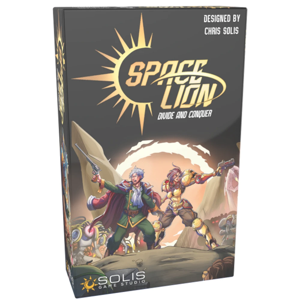 Space Lion Divide And Conquer - Board Game