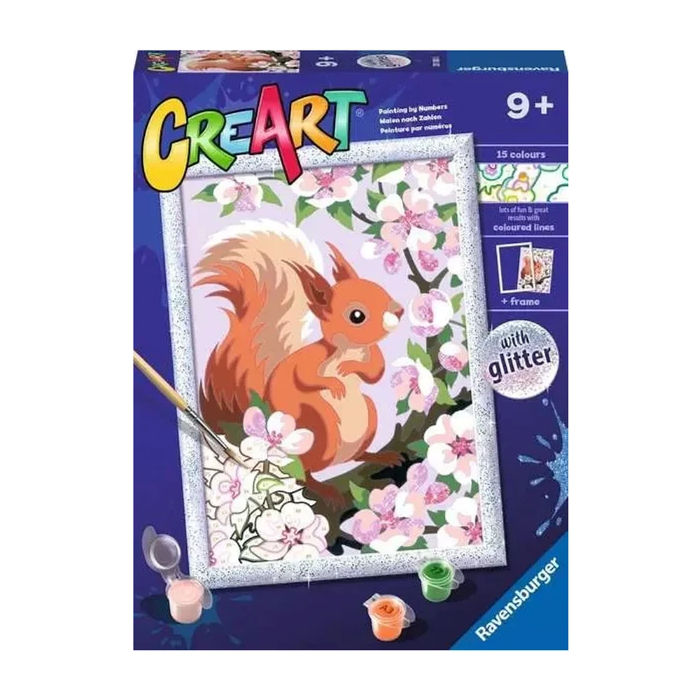 CreArt Spring Squirrel - Painting Kit