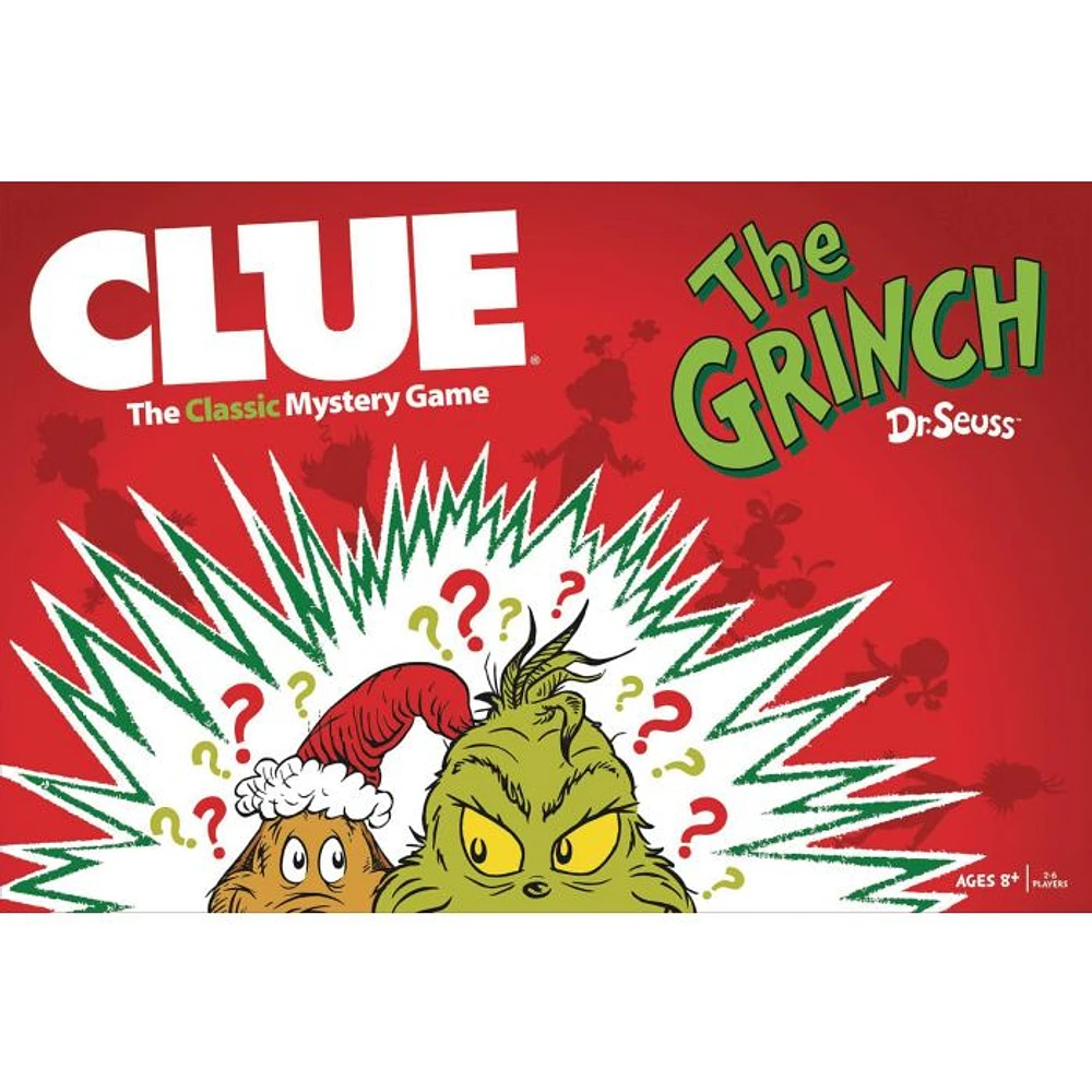 Clue Dr. Seuss The Grinch - Board Game