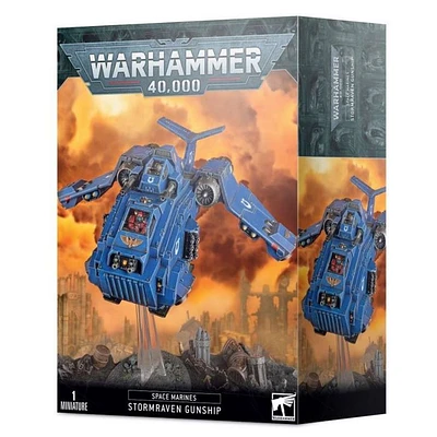 (DAMAGED) Warhammer 40,000: Space Marines Stormraven Gunship