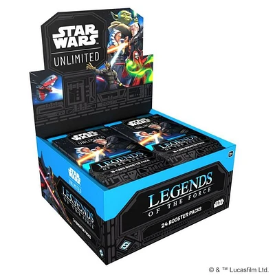 Star Wars Unlimited: Legends Of The Force Booster Box