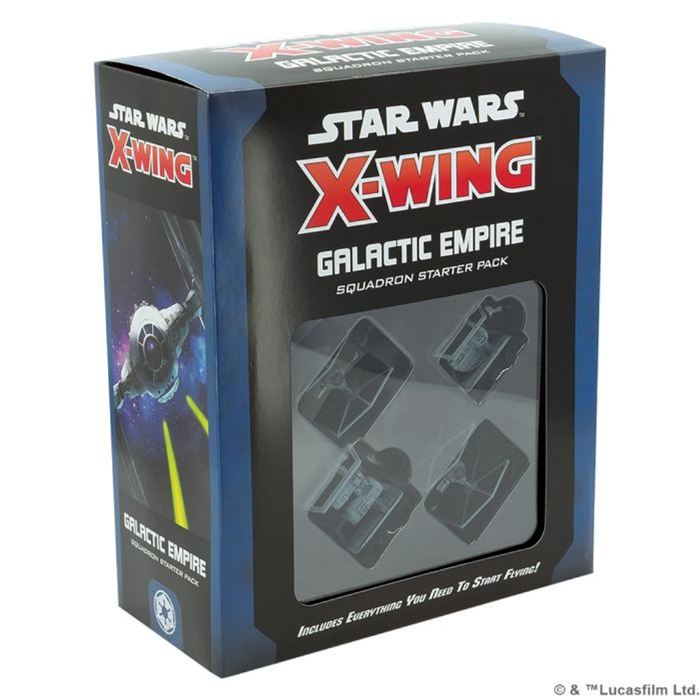 Star Wars X-Wing 2nd Edition: Galactic Empire Squadron Starter Pack  - Board Game