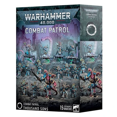 (DAMAGED) Warhammer Combat Patrol Thousand Sons