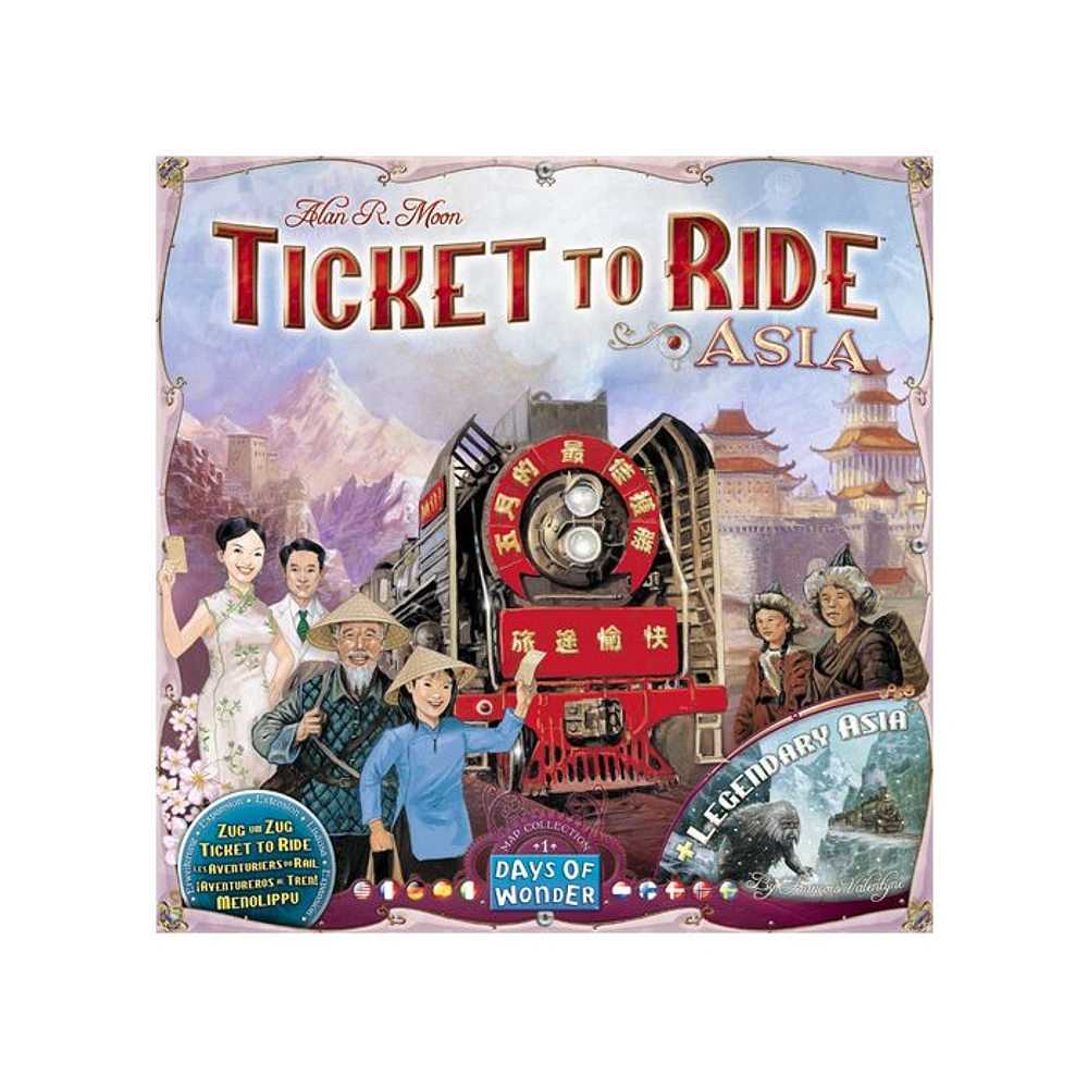 Ticket To Ride Asia - Board Game