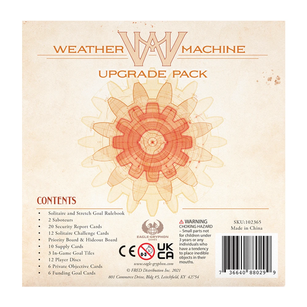 Weather Machine Upgrade Pack - Board Game