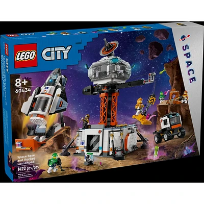 Lego City Space Base And Rocket Launchpad