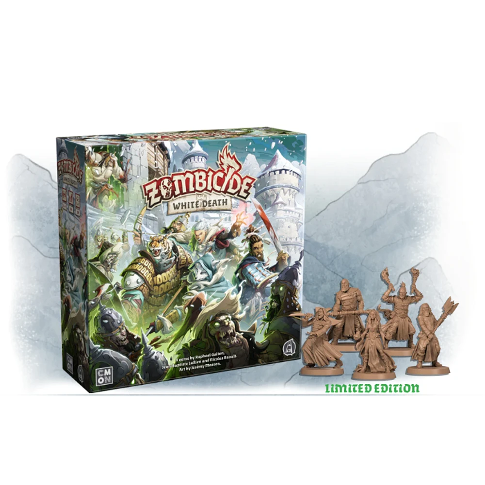Zombicide: White Death with Frozen Fortress (Kickstarter Edition) - Board Game
