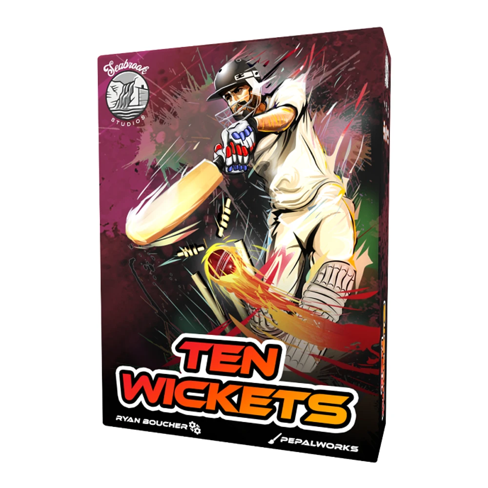 Ten Wickets: The Cricket Card Game - Board Game