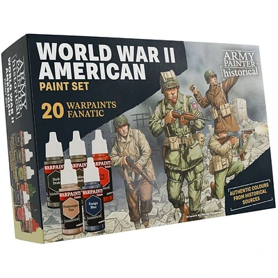 Historical: WWII American Paint Set - Board Game