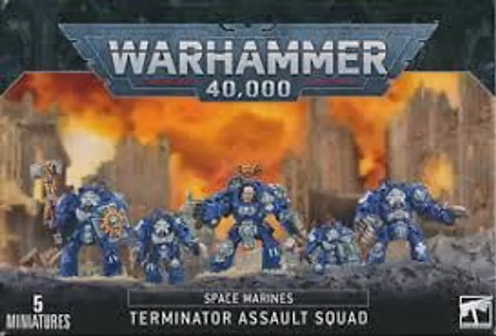 Warhammer Space Marines Terminator Assault Squad