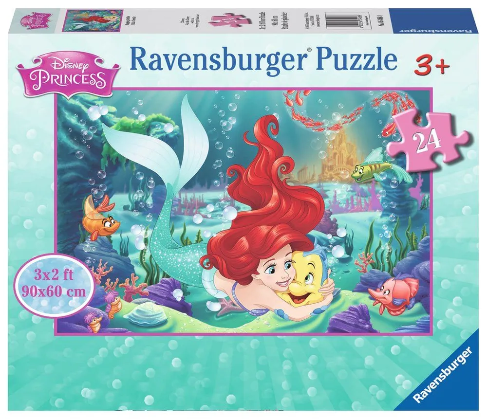 Ravensburger Hugging Arielle 24 Pc Floor Puzzle