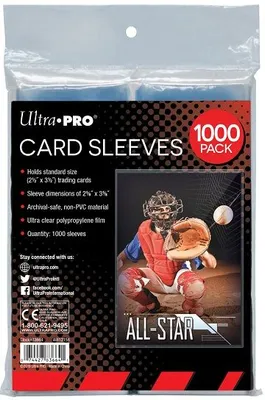 Ultra-Pro 1000 Pack Penny Sleeves