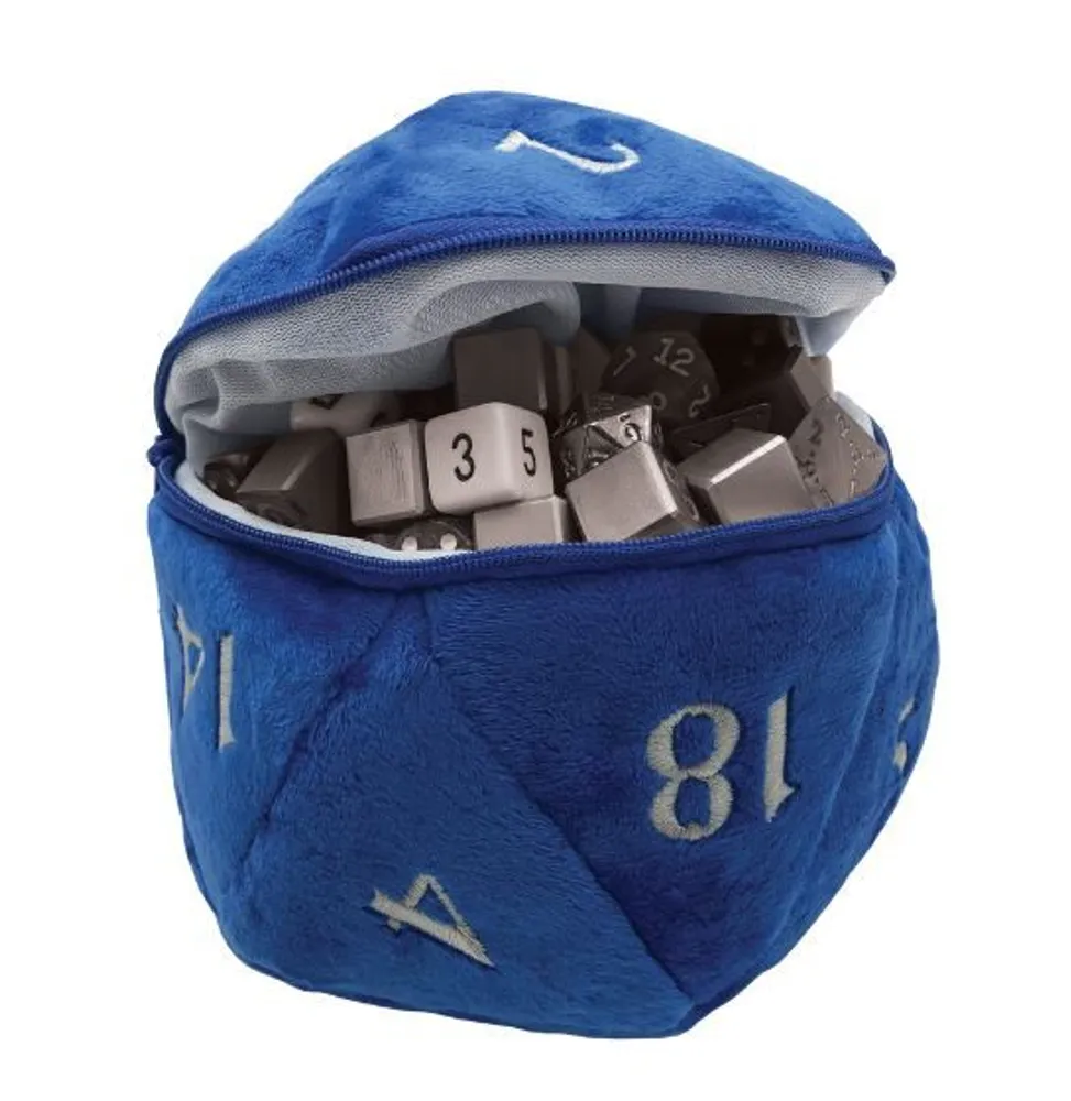 Ultra-Pro Dice Bag Blue D20 Plush