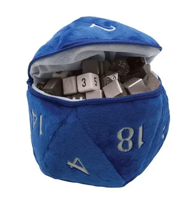 Ultra-Pro Dice Bag Blue D20 Plush