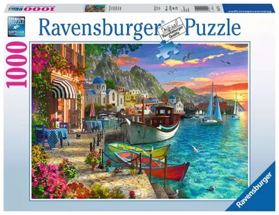 Ravensburger 1000 Pc Grandiose Greece - Puzzle
