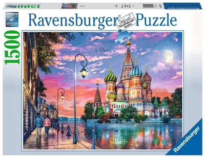 Ravensburger 1500 Pc Moscow                    - Puzzle