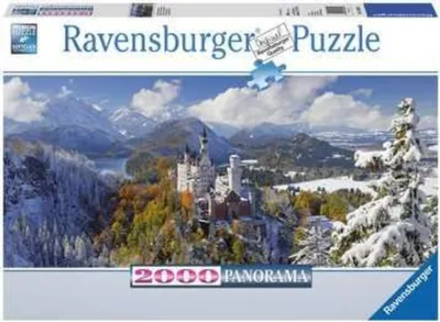 Ravensburger 2000 Pan Neuschwanstein Puzzle