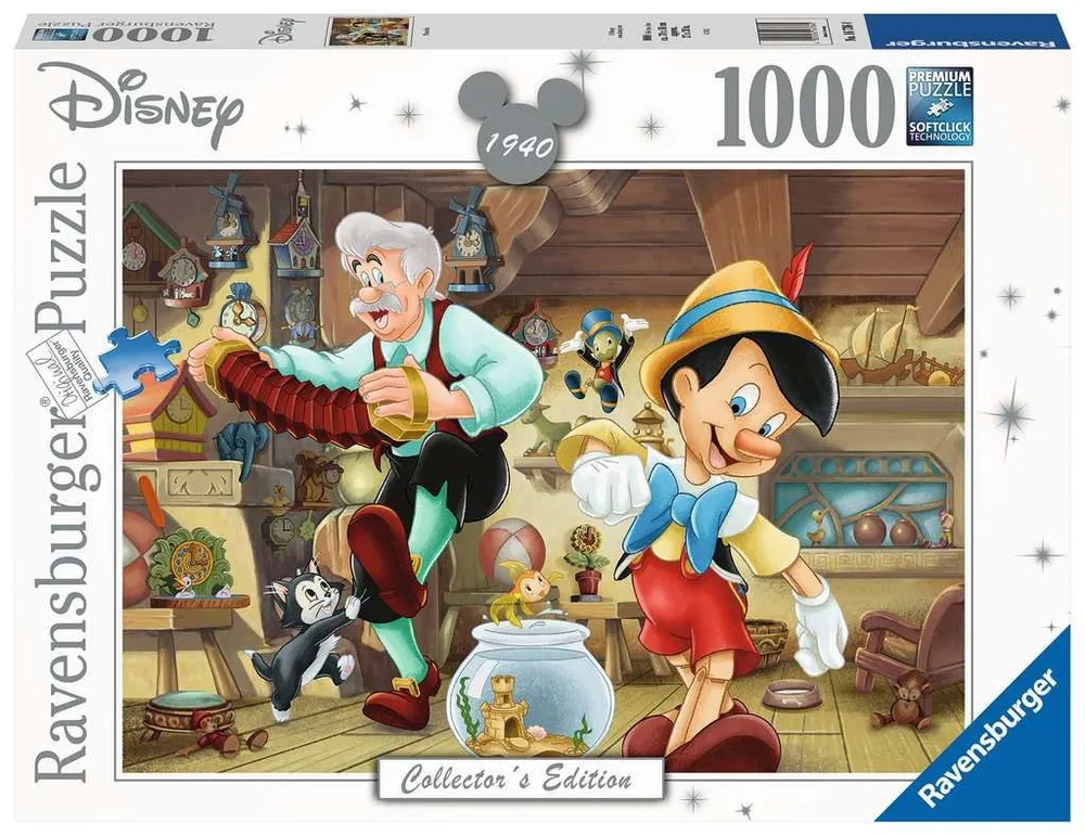 Puzzle Ravensburg Pinocchio Collectors Edition 1000pc