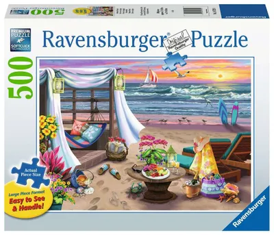 Ravensburger 500 Pc Cabana Retreat  - Puzzle