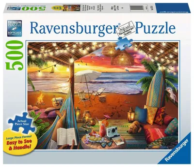 Ravensburger 500 Pc Cozy Cabana - Puzzle