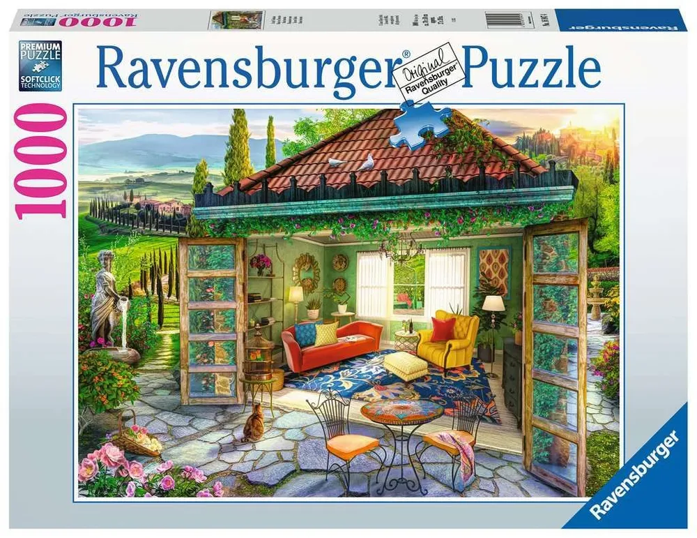 Ravensburger 1000 Pc Tuscan Oasis - Puzzle