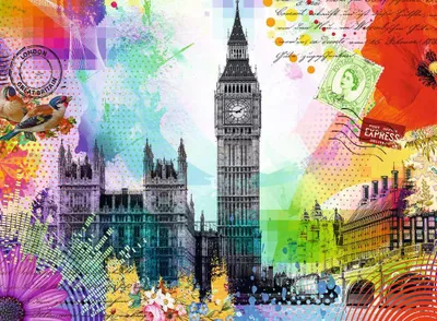 Ravensburger 500 Pc London Postcard - Puzzle