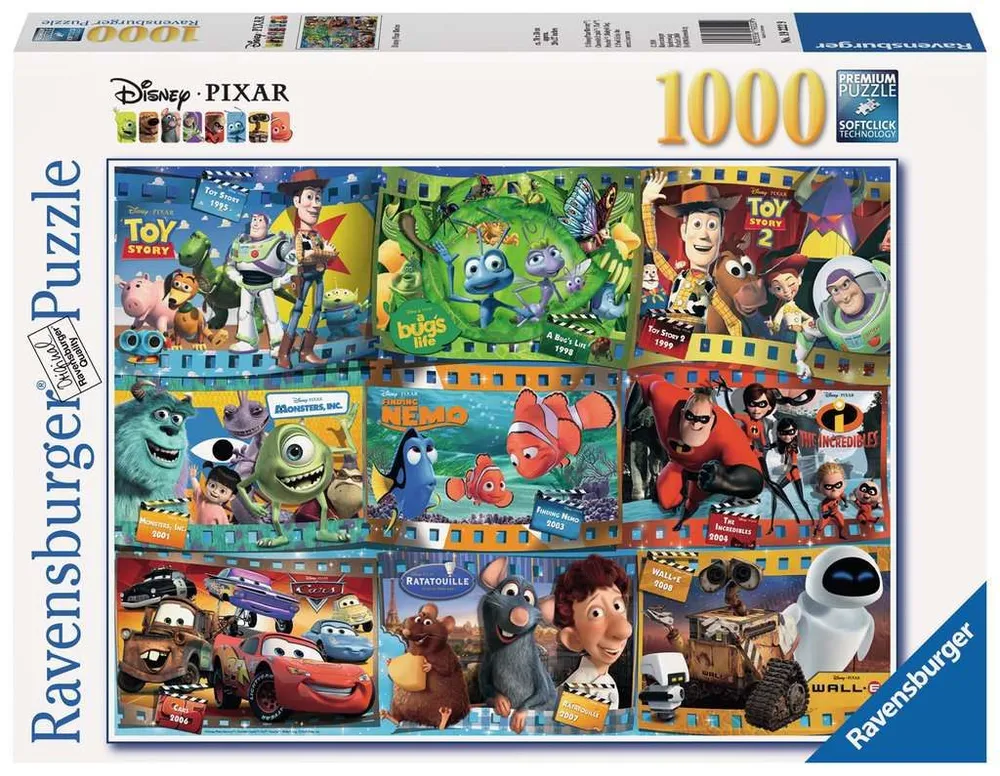 Ravensburger 1000 Disney Pixar Movies Puzzle