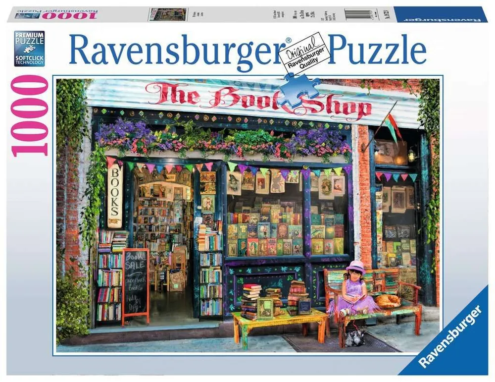 Ravensburger 1000 Pc The Bookshop  - Puzzle