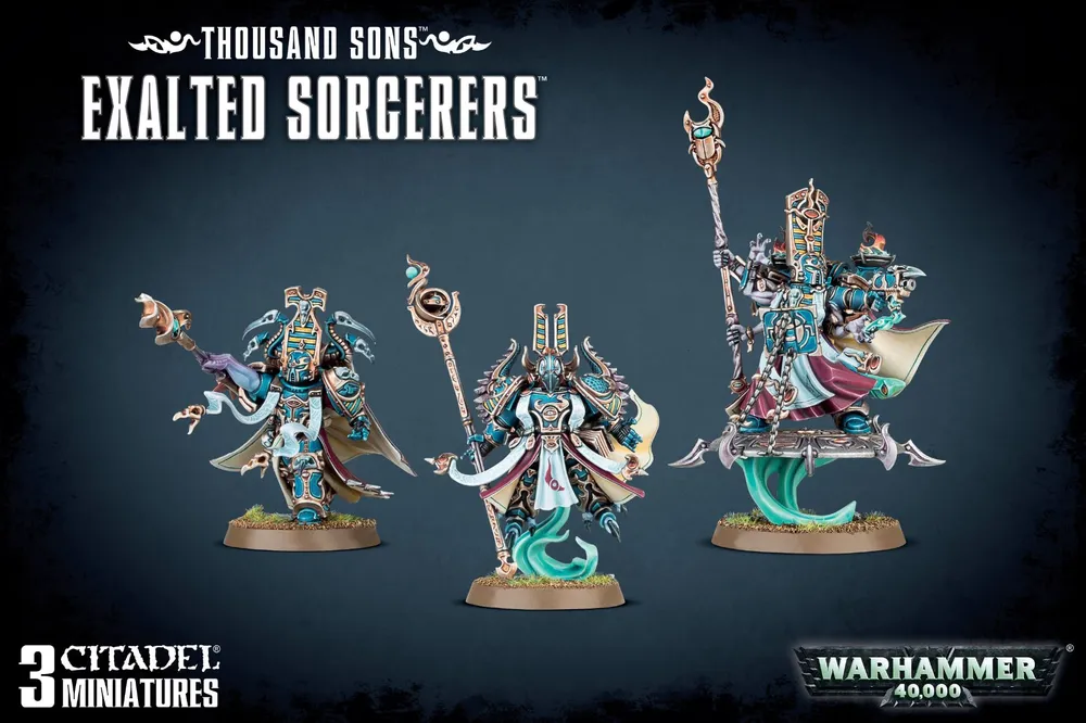 Warhammer Thousand Sons Exalted Sorcerers
