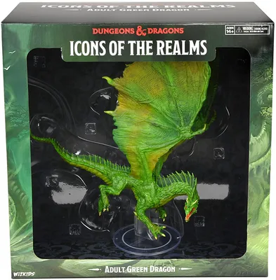 D&D Icons Of The Realm: Adult Green Dragon Premium