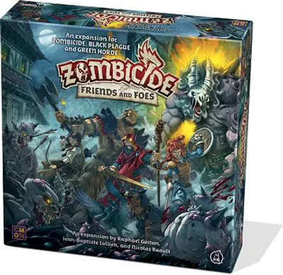Zombicide Green Horde Friends And Foes Expansion - Board Game