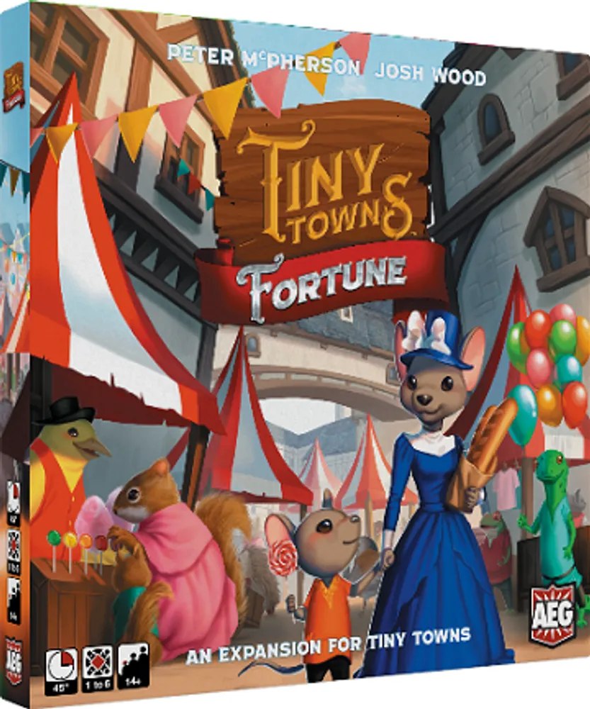 Tiny Towns Fortune Expansion - Board Game