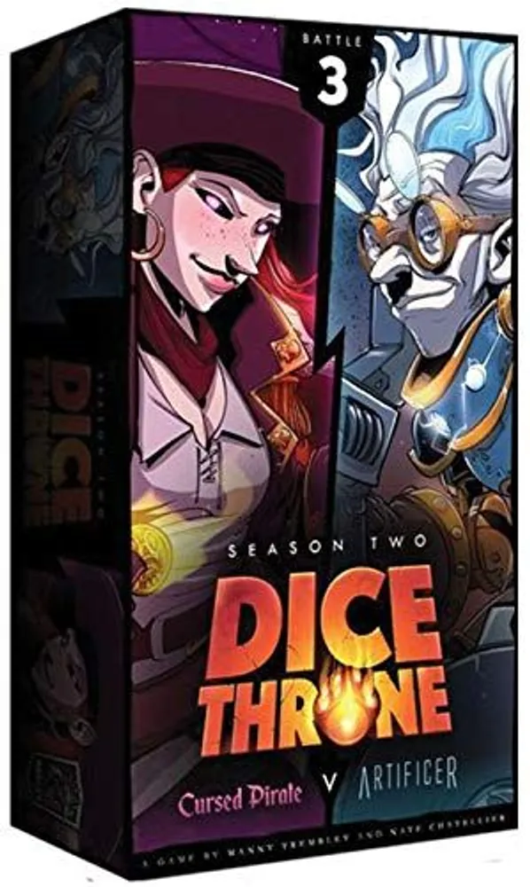 Dice Throne Season 2 Battle 3 ARTIFICER/PIRATE - Board Game