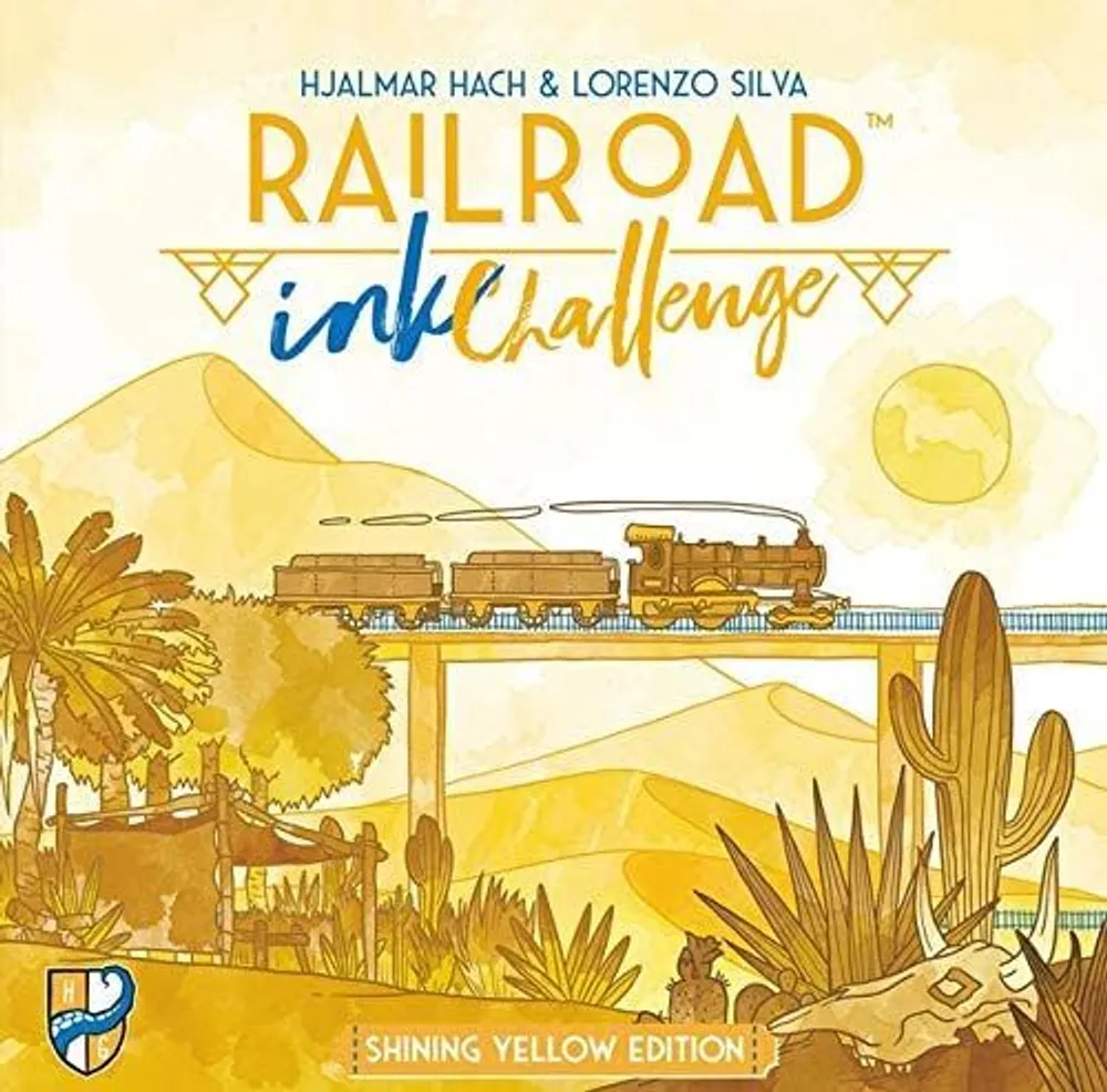 Railroad Ink Challnge Shining Yellow Edition - Board Game