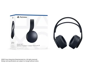 Pulse 3D Wireless Headset (PS4/PS5) - Midnight Black - PS5