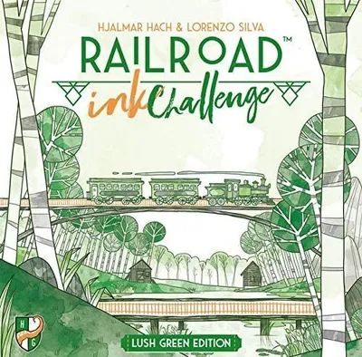 Railroad Ink Challenge Lush Green Edition - Board Game