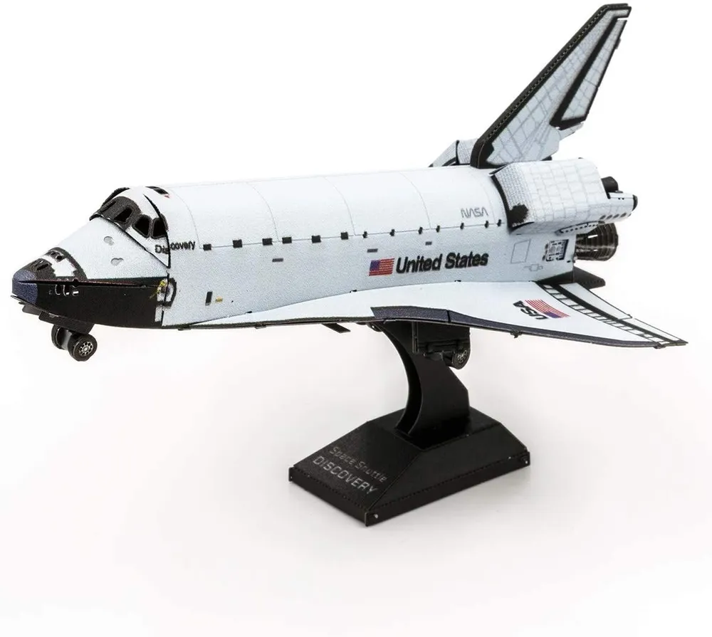 Metal Earth Space Shuttle Discovery