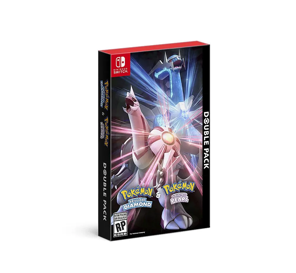 Pokemon Brilliant Diamond & Shining Pearl Double Pack - Nintendo Switch