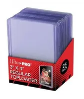 Ultra-Pro 25-count 3" x 4" Regular Toploaders